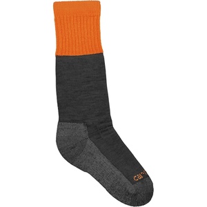 image:imageCarhartt Kids Heavyweight Wool Blend Boot SockCarbon Heather