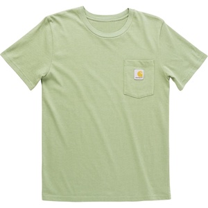 image:imageCarhartt Kids Short Sleeve Pocket TShirt Tee Shirt  100 Cotton  A Classic Pocket Tee Built Tough For Kids  Everyday WearLoden Frost Green