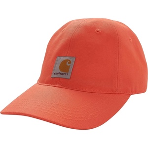image:imageCarhartt Little Kid Signature Canvas Baseball Hat  Cotton Canvas  PreCurved Visor  Daily WearLiving Coral