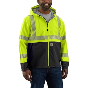 image:imageCarhartt Mens 106693 HighVisibility Storm Defender Loose Fit LightweBrite Lime