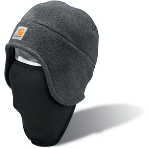 image:imageCarhartt Mens A202 Fleece 2in1 HeadwearCharcoal Heather