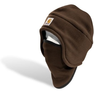 image:imageCarhartt Mens A202 Fleece 2in1 HeadwearDark Brown