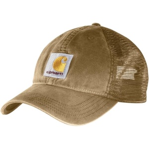 image:imageCarhartt Mens Buffalo Sandstone Meshback CapDark Khaki