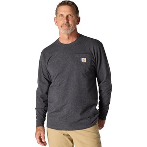 image:imageCarhartt Mens Dearborn Loose LS TShirtCarbon Heather