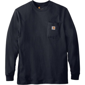 image:imageCarhartt Mens Dearborn Loose LS TShirtDark Blue