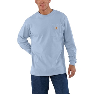 image:imageCarhartt Mens Dearborn Loose LS TShirtFog Blue