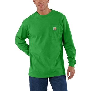 image:imageCarhartt Mens Dearborn Loose LS TShirtOlive Green Heather