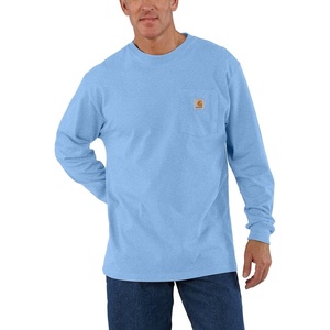image:imageCarhartt Mens Dearborn Loose LS TShirtSkystone Heather