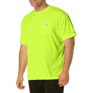 image:imageCarhartt Mens Force Relaxed Color Enhanced TShirtBrite Lime
