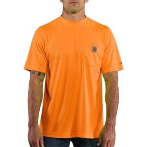 image:imageCarhartt Mens Force Relaxed Color Enhanced TShirtBrite Orange