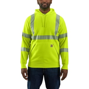 image:imageCarhartt Mens HV Class 3 SweatshirtBrite Lime