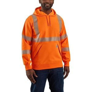 image:imageCarhartt Mens HV Class 3 SweatshirtBrite Orange