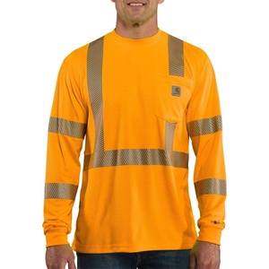 image:imageCarhartt Mens HV Force Relaxed LS Class 3 TShirtBright Orange