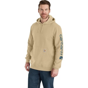 image:imageCarhartt Mens Iconic K288 Logo Sweatshirt CloseoutBeach Heather