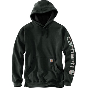 image:imageCarhartt Mens Iconic K288 Logo Sweatshirt CloseoutBlackBig Sky