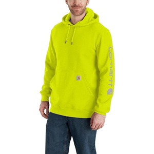 image:imageCarhartt Mens Iconic K288 Logo Sweatshirt CloseoutBrite Lime