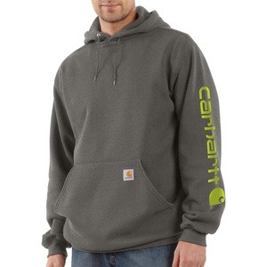 image:imageCarhartt Mens Iconic K288 Logo Sweatshirt CloseoutCharcoal Heather