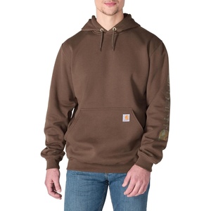 image:imageCarhartt Mens Iconic K288 Logo Sweatshirt CloseoutDark Clove