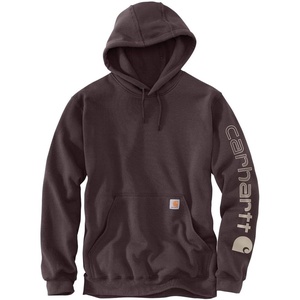 image:imageCarhartt Mens Iconic K288 Logo Sweatshirt CloseoutDark Sepia
