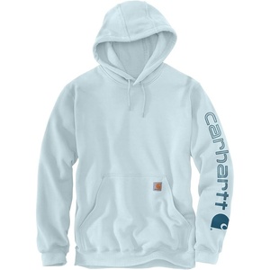 image:imageCarhartt Mens Iconic K288 Logo Sweatshirt CloseoutEarly Fog
