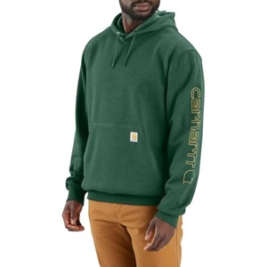 image:imageCarhartt Mens Iconic K288 Logo Sweatshirt CloseoutFrosted Balsam Heather