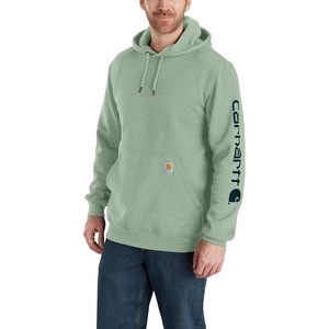 image:imageCarhartt Mens Iconic K288 Logo Sweatshirt CloseoutJade Heather