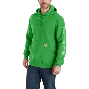 image:imageCarhartt Mens Iconic K288 Logo Sweatshirt CloseoutOlive Green Heather