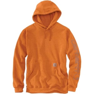 image:imageCarhartt Mens Iconic K288 Logo Sweatshirt CloseoutRust Heather
