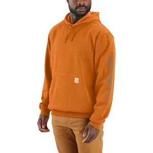 image:imageCarhartt Mens Iconic K288 Logo Sweatshirt CloseoutRust Heather Closeout