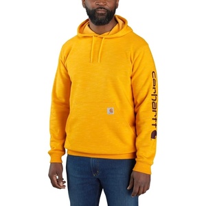 image:imageCarhartt Mens Iconic K288 Logo Sweatshirt CloseoutSolar Yellow Space