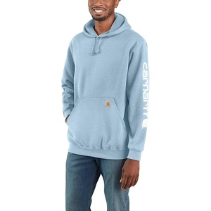 image:imageCarhartt Mens Iconic K288 Logo Sweatshirt CloseoutTourmaline Heather
