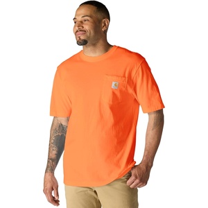 image:imageCarhartt Mens Iconic K87 Pocket TShirtBrite Orange