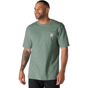 image:imageCarhartt Mens Iconic K87 Pocket TShirtGreen Slate Heather