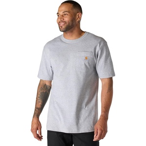 image:imageCarhartt Mens Iconic K87 Pocket TShirtHeather Grey