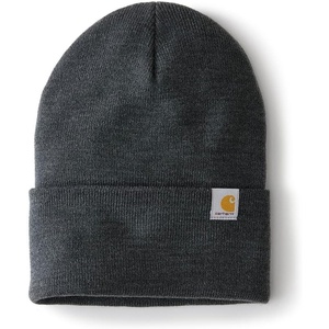 image:imageCarhartt Mens Knit Cuffed Beanie 104597Coal Heather