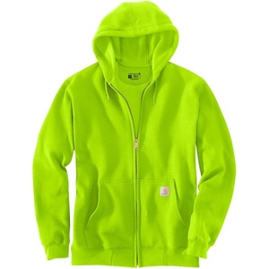 image:imageCarhartt Mens Marquette FullZip SweatshirtBrite Lime