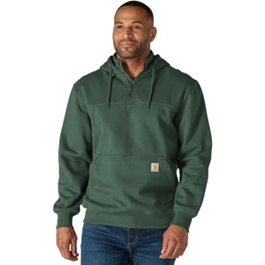 image:imageCarhartt Mens Paxton 14Zip SweatshirtForestry Green