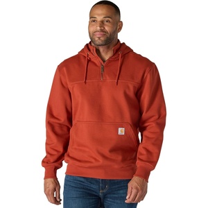 image:imageCarhartt Mens Paxton 14Zip SweatshirtSpice Red