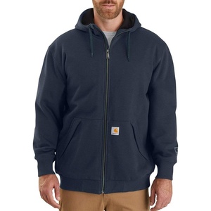 image:imageCarhartt Mens Paxton ThermalLined FullZip SweatshirtNew Navy