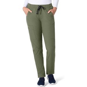 image:imageCarhartt Scrubs C51213 Womens Force Modern Fit Straight Leg PantOlive