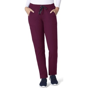 image:imageCarhartt Scrubs C51213 Womens Force Modern Fit Straight Leg PantWine