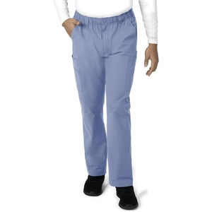 image:imageCarhartt Scrubs for Men Force Essentials Straight Leg Cargo Pants with 9 PocketsCeil Blue