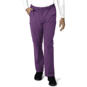 image:imageCarhartt Scrubs for Men Force Essentials Straight Leg Cargo Pants with 9 PocketsEggplant