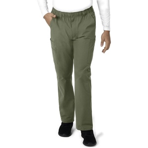 image:imageCarhartt Scrubs for Men Force Essentials Straight Leg Cargo Pants with 9 PocketsOlive