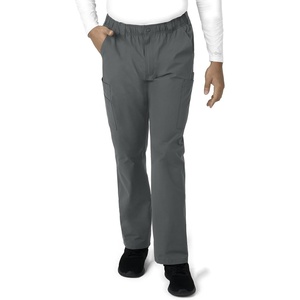 image:imageCarhartt Scrubs for Men Force Essentials Straight Leg Cargo Pants with 9 PocketsPewter
