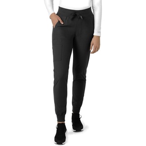 image:imageCarhartt Scrubs for Women Force Essentials Joggers Pants with Drawstring and 7 PocketsBlack