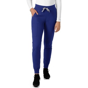image:imageCarhartt Scrubs for Women Force Essentials Joggers Pants with Drawstring and 7 PocketsGalaxy Blue
