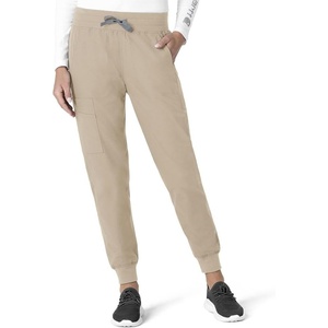 image:imageCarhartt Scrubs for Women Force Essentials Joggers Pants with Drawstring and 7 PocketsKhaki