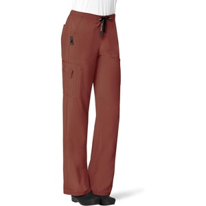 image:imageCarhartt Scrubs for Women Force Essentials Joggers Pants with Drawstring and 7 PocketsSable