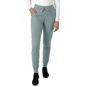 image:imageCarhartt Scrubs for Women Force Essentials Joggers Pants with Drawstring and 7 PocketsSummer Blue